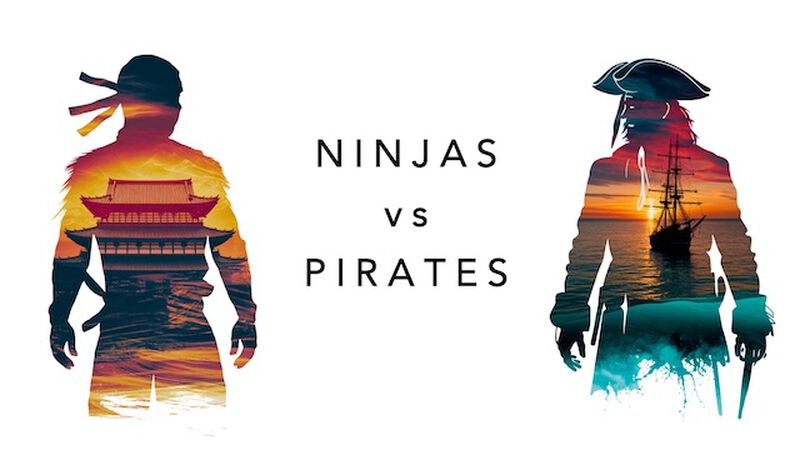 Ninjas vs Pirates